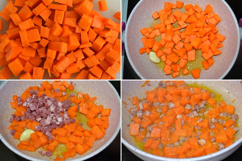 4 cuocere zucca