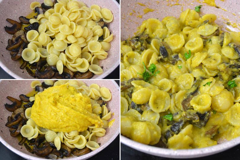 5 aggiungere pasta