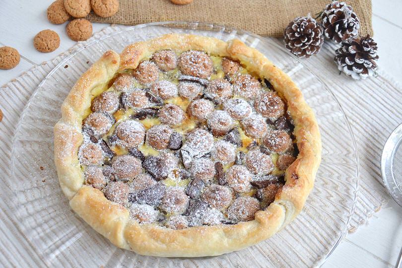 Torta cioccolato e amaretti