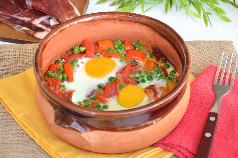 Uova alla flamenca