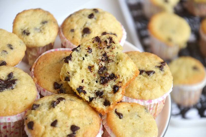 muffin gocce di cioccolato