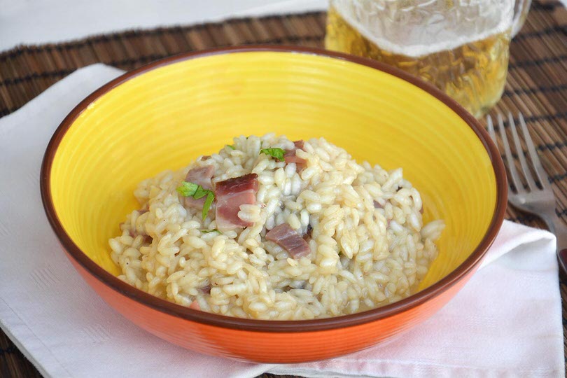 Risotto alla birra