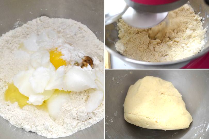 1 impastare ingredienti