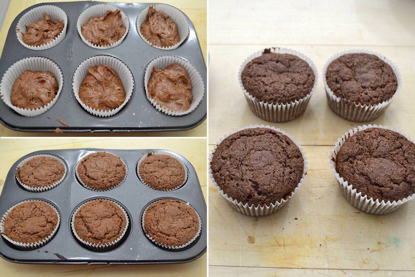 3 cuocere cupcake