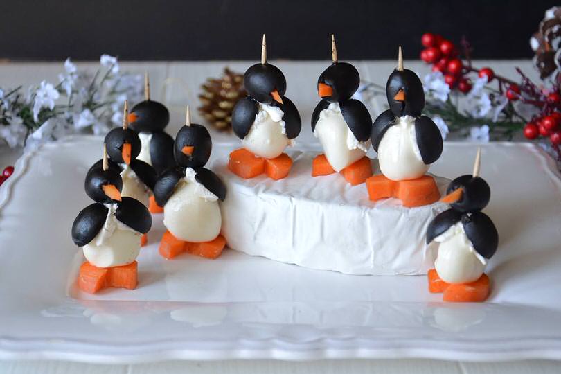 Pinguini mozzarella e olive