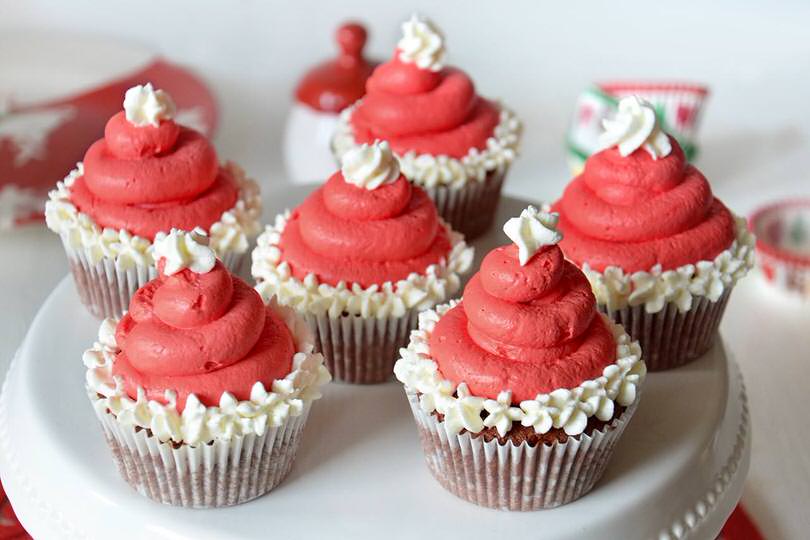 Cupcakes natalizi