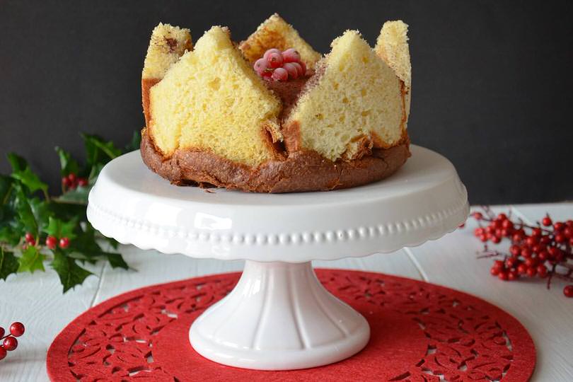 Charlotte di pandoro