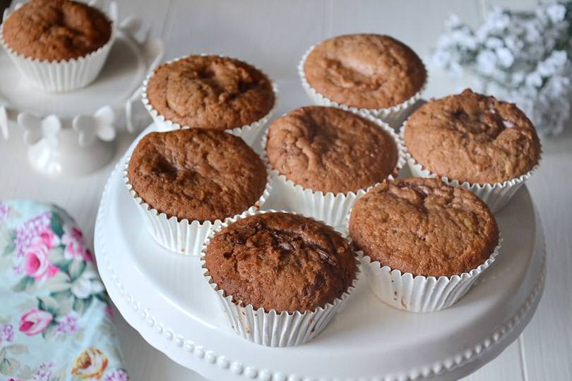 muffin alla nutella