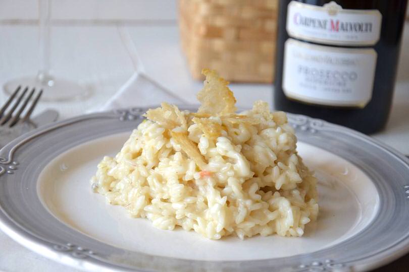 Risotto al prosecco