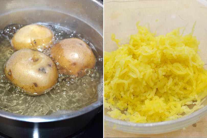 1 bollire patate