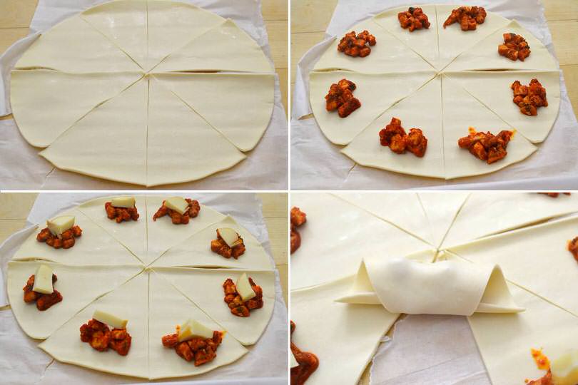 3 formare cornetti