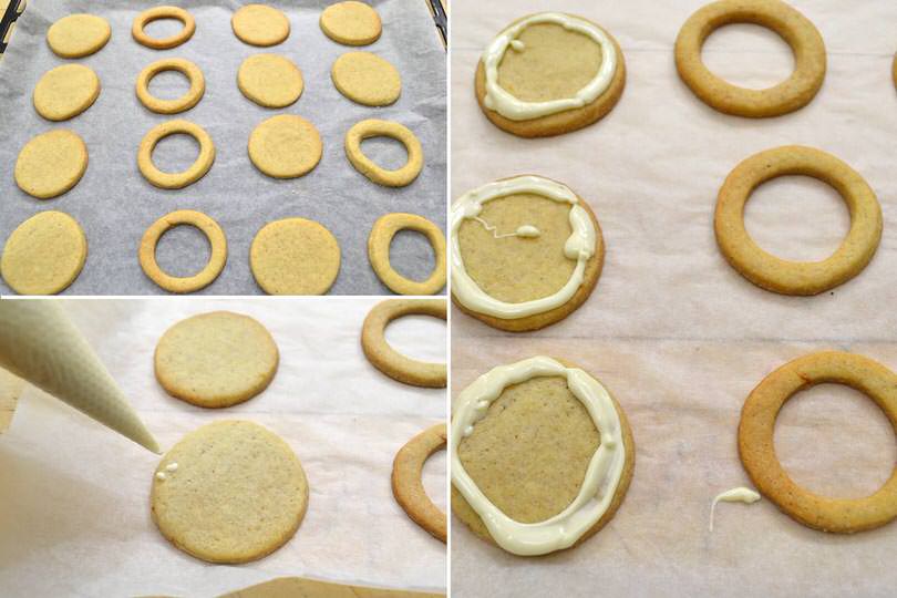 3 glassare biscotti