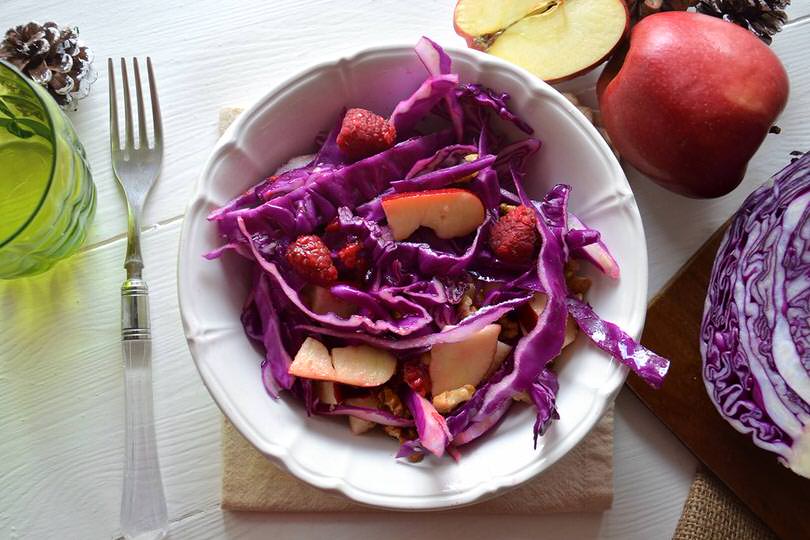 Insalata di cavolo rosso