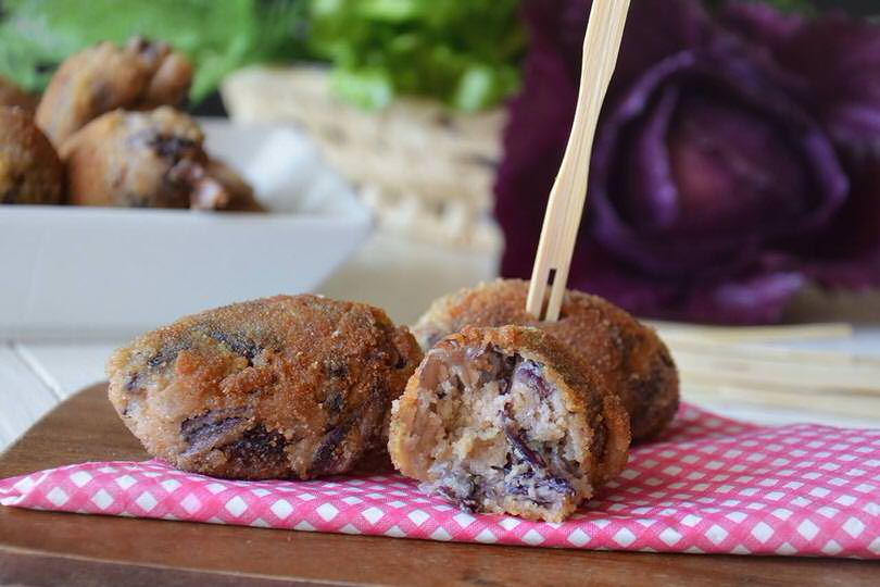 Polpette di radicchio