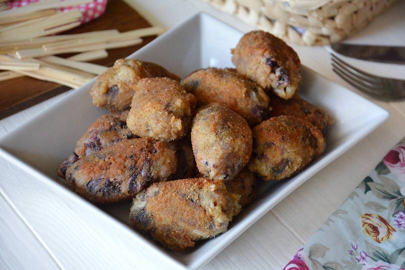 Polpette-radicchio