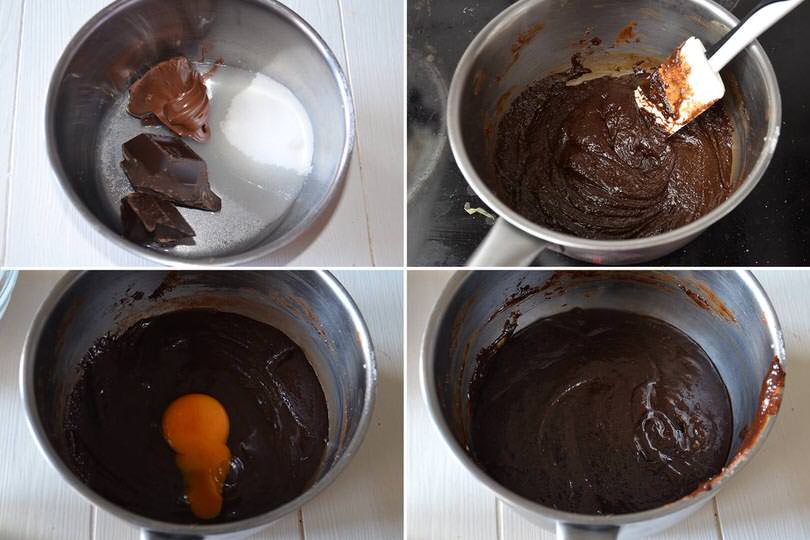 1 sciogliere cioccoato