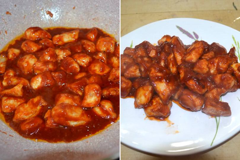 3 aggiungere salsa