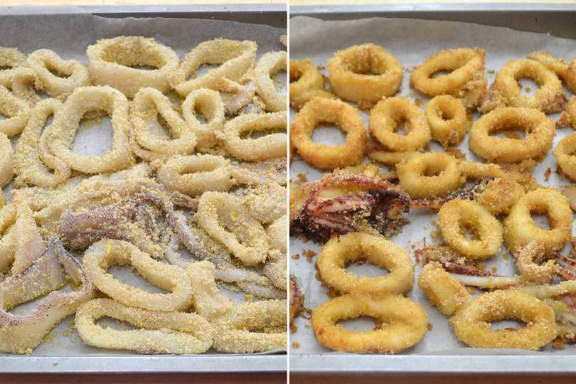 3 infornare calamari