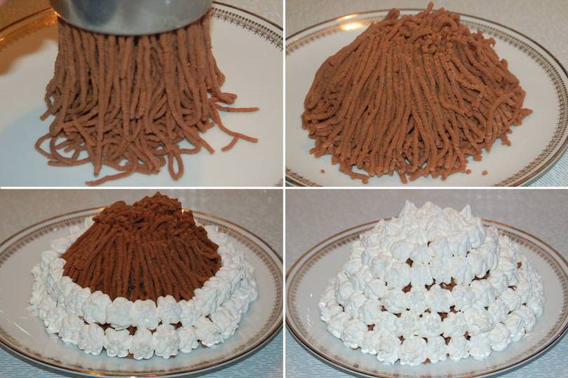 3icoprire con panna montata