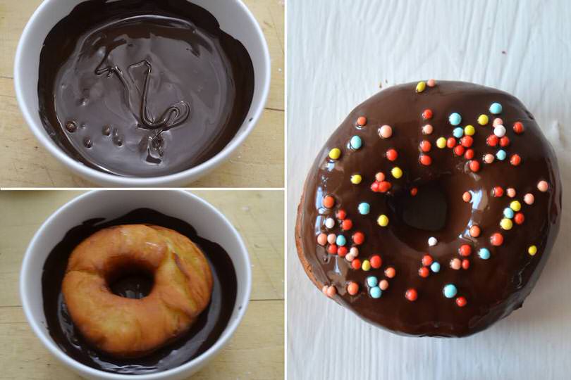 6 glassare con cioccolato