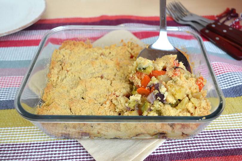 Crumble di verdure
