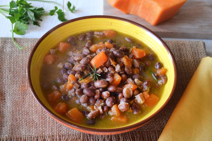 Zucca e fagioli