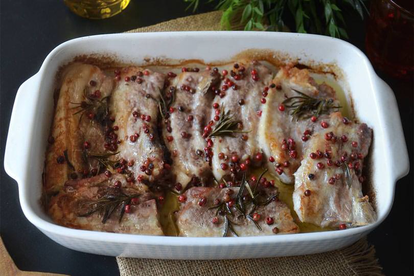 Costine al forno