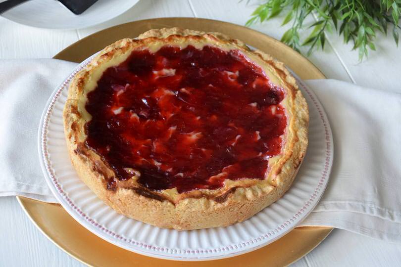 crostata crema e marmellata