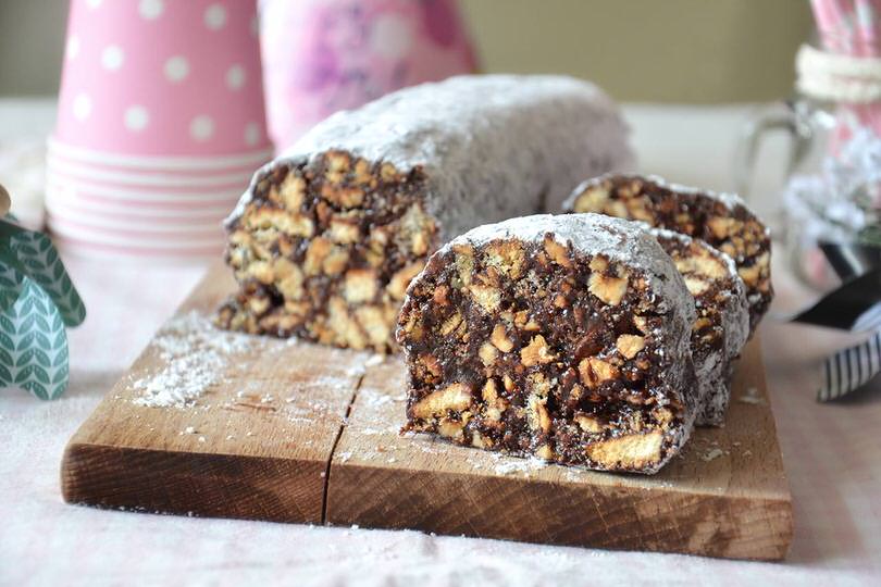 Salame di cioccolato alla nutella