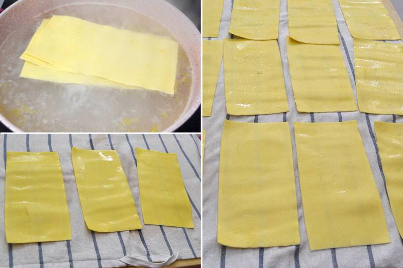 1 cuocere lasagne