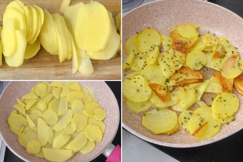 1 cuocere patate