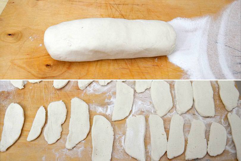 2 tagliare gnocchi