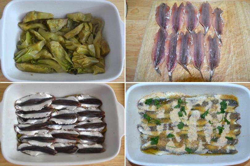 3 infornare alici