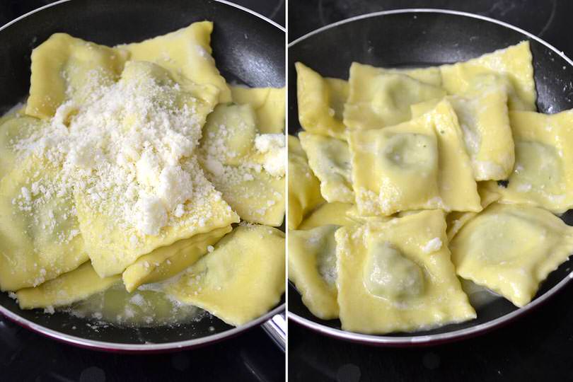 7 aggiungere parmigiano