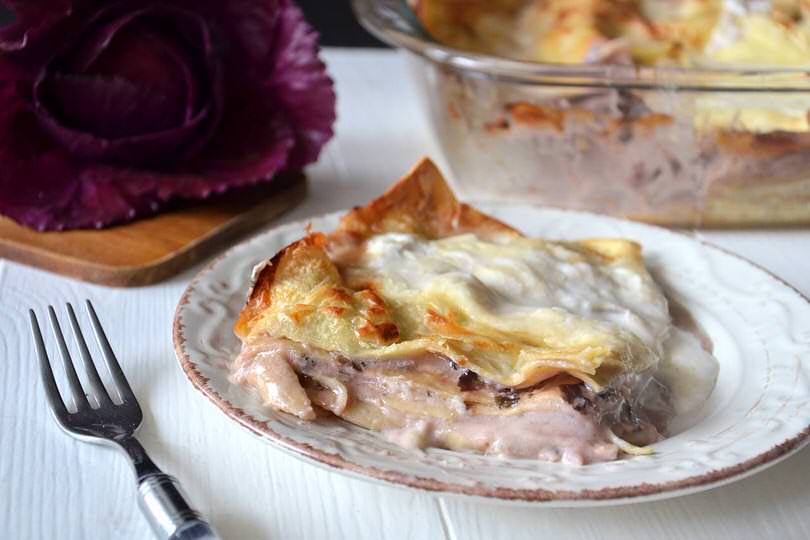 Pasticcio di radicchio