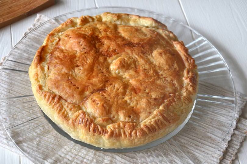 Torta rustica patate e speck