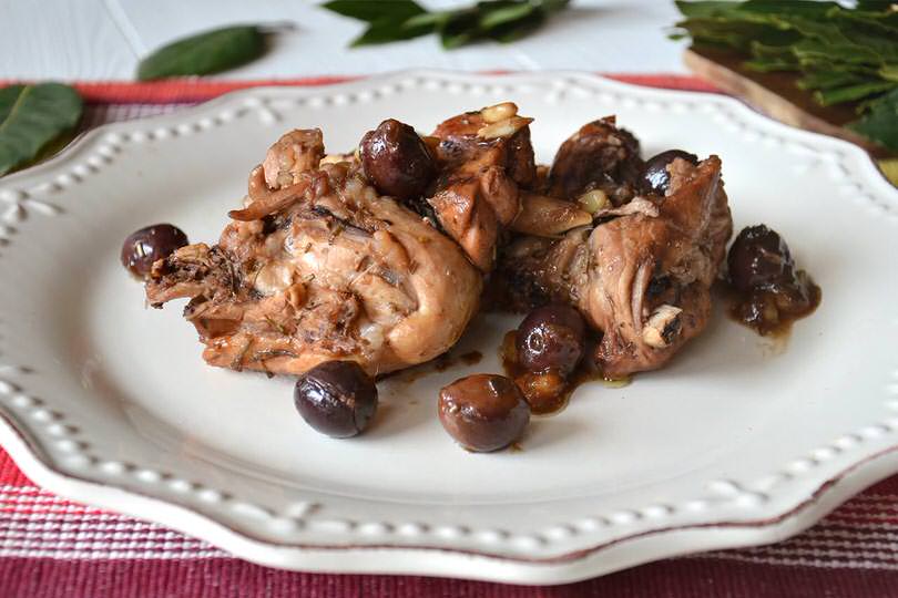 Coniglio alla ligure