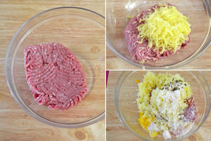 1 impastare carne