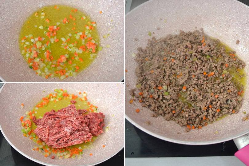 1 soffriggere carne