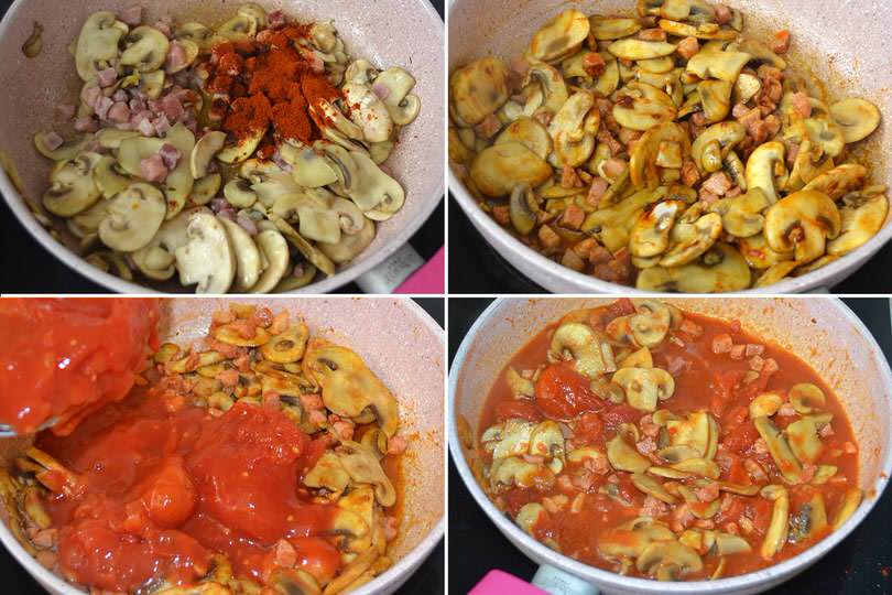 2 aggiungere pomodoro