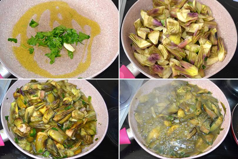 2 cuocere carciofi