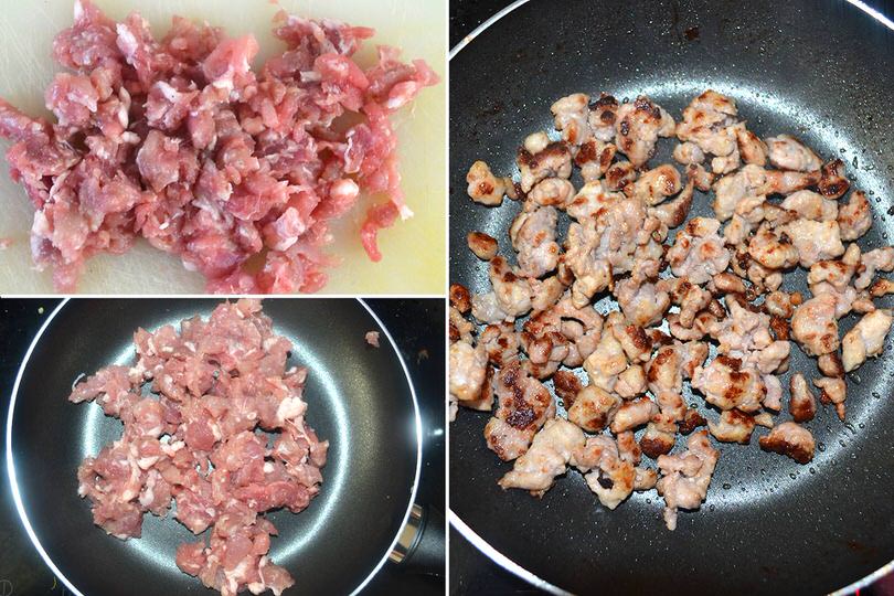2 cuocere salsiccia