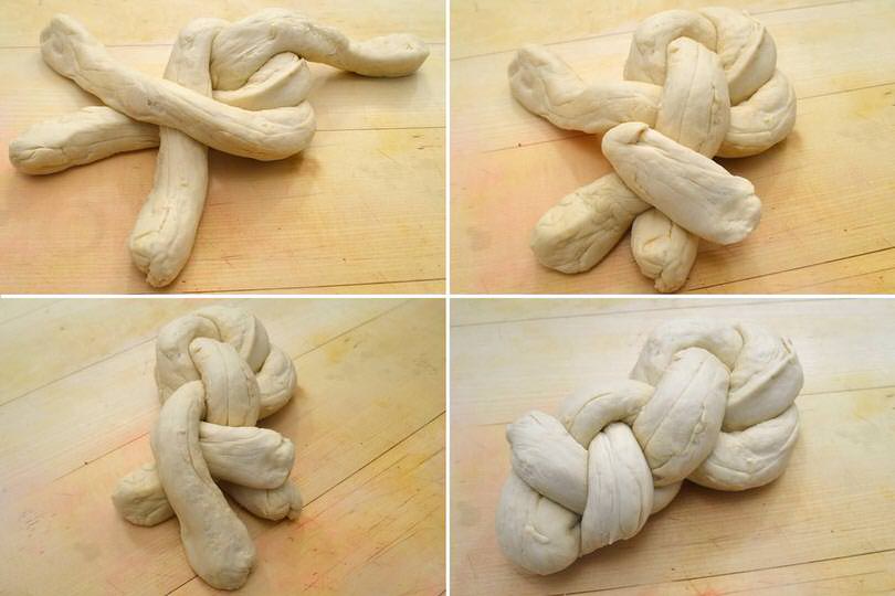 4 chiudere treccia