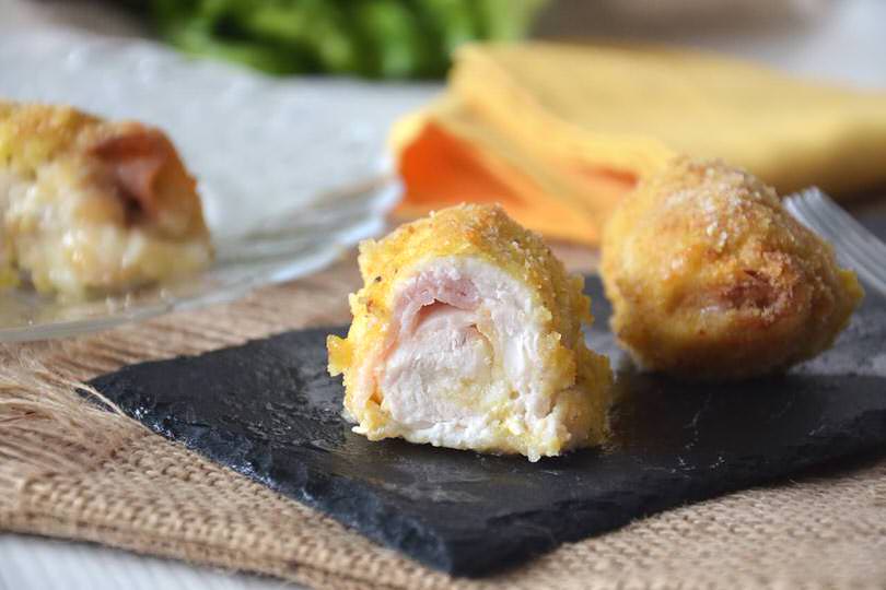 Involtini di pollo al forno