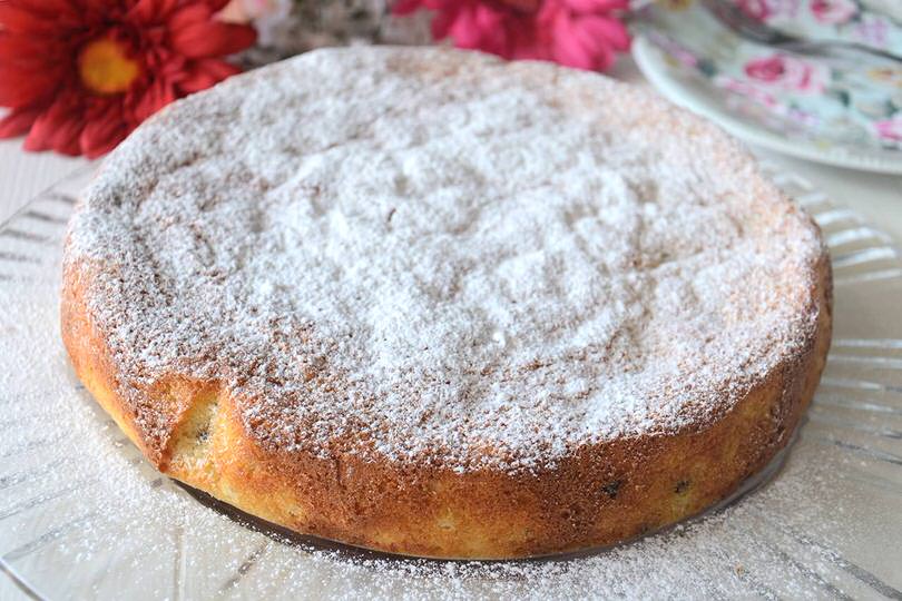 Torta di grano e cioccolato