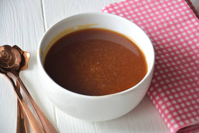 Caramello e salsa al caramello