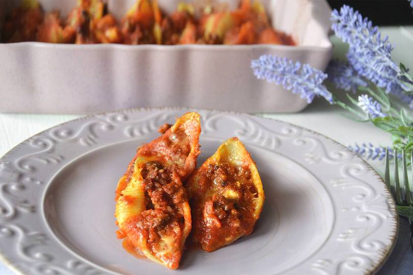 conchiglioni con ragu