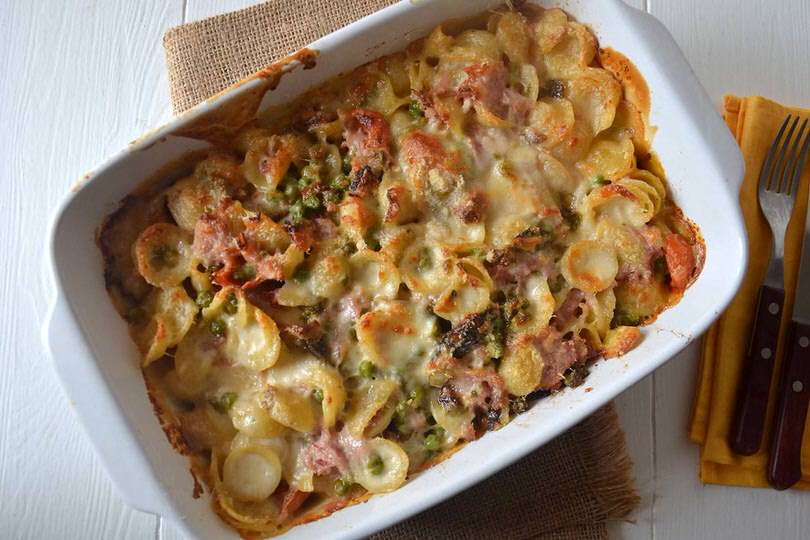 Pasta al gratin