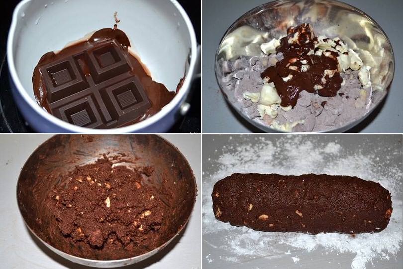2 aggiungere cioccolato fuso