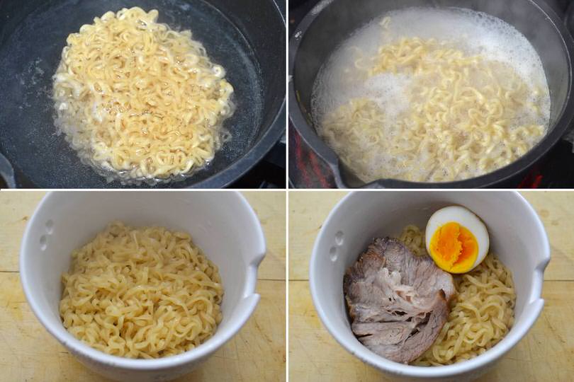 2 cuocere ramen